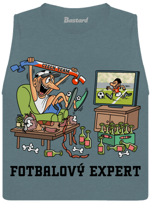 Fotbalový expert dámské tílko volné Heather Deep Teal