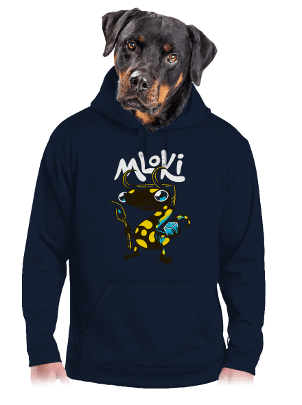 mLoki pánská mikina klokanka Navy