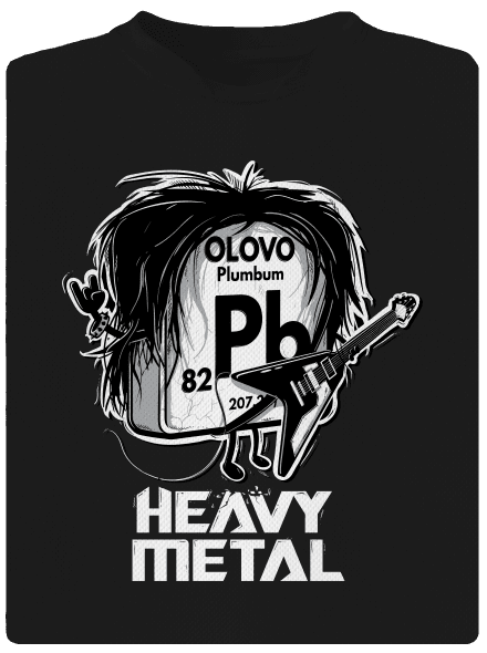 Heavy Metal pánské sportovní tričko Black