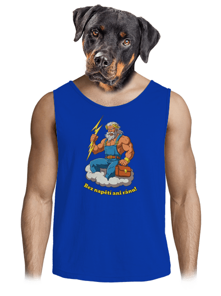 Bez napětí ani ránu pánské tílko Royal Blue