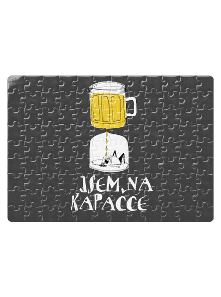 Jsem na kapačce puzzle White