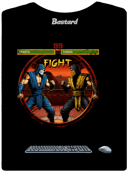 B17: Mortal Kombat dámské tričko Black