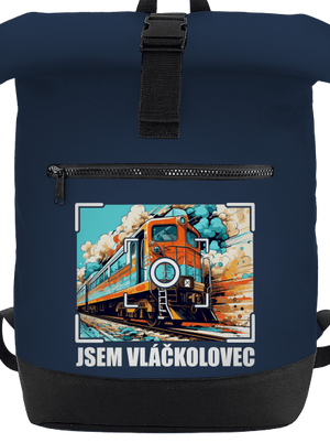 Jsem vláčkolovec batoh French Navy