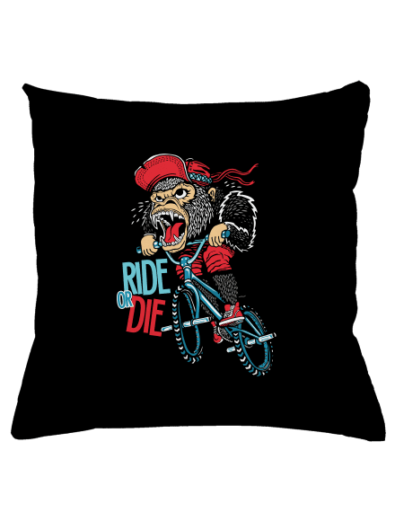 Ride or die polštář Black