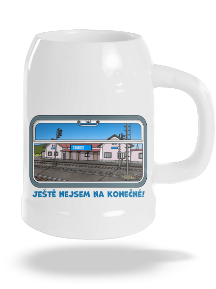 Nejsem na konečné půllitr White