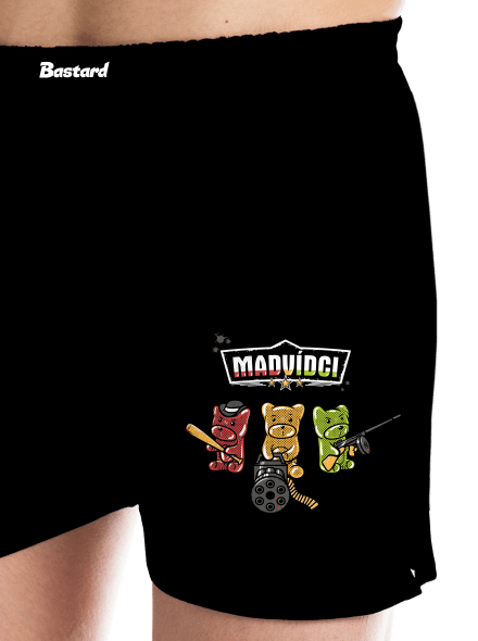 Madvídci pánské trenky Black