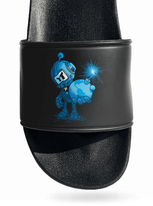 Časovaná bomba pantofle Black