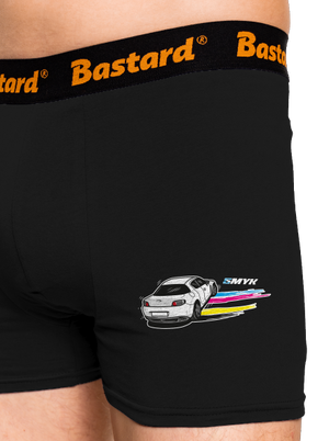 CMYK ve smyku boxerky Black