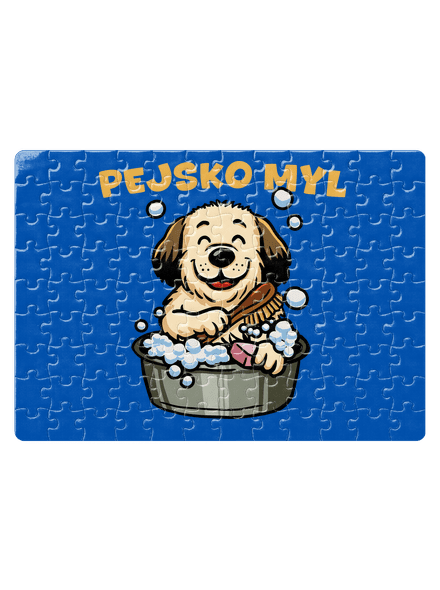 Pejskomyl puzzle White