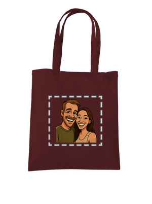 Karikatura z vlastní fotky taška Chocolate