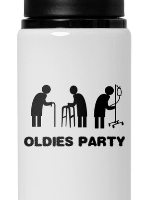 Oldies party lahev na vodu White