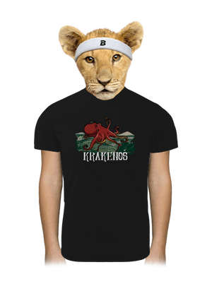 Krakenoš dětské sportovní tričko Black