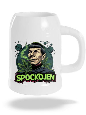 Spockojen půllitr White