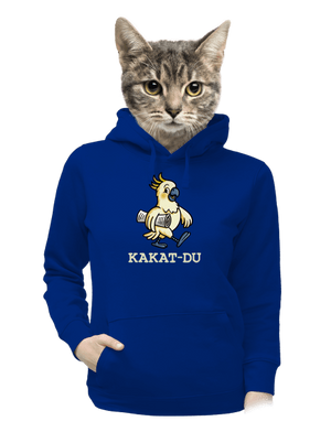 Kakat-du dámská mikina klokanka Royal Blue Mal