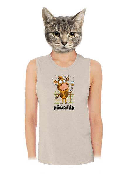 Bůůrčák dámské tílko volné Heather Peach