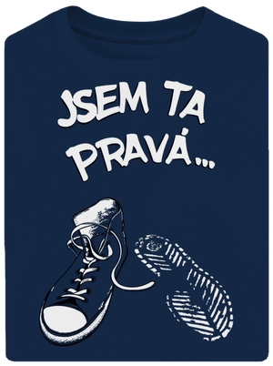 Hledám tu pravou unisex tričko oversized Midnight Blue