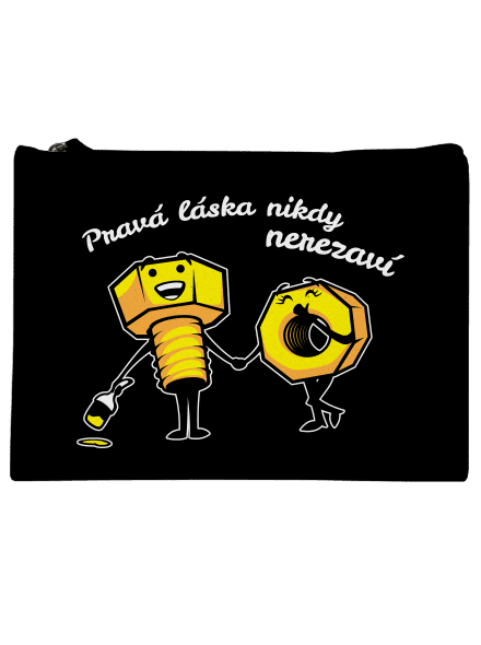 Pravá láska taštička Black