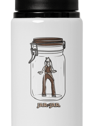 Jar in jar lahev na vodu White