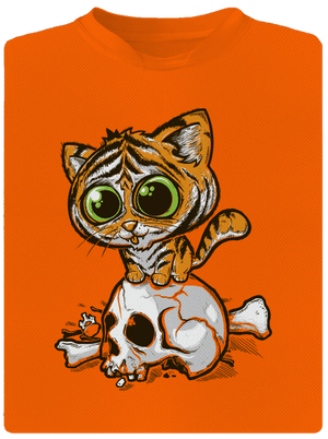 Tygřík dětské sportovní tričko Neon Orange