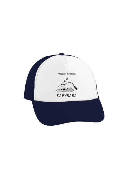 Pracovní morálka kšiltovka truckerka French Navy cap