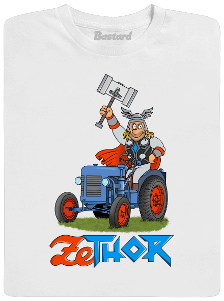 ZeThor pánské dlouhý rukáv White