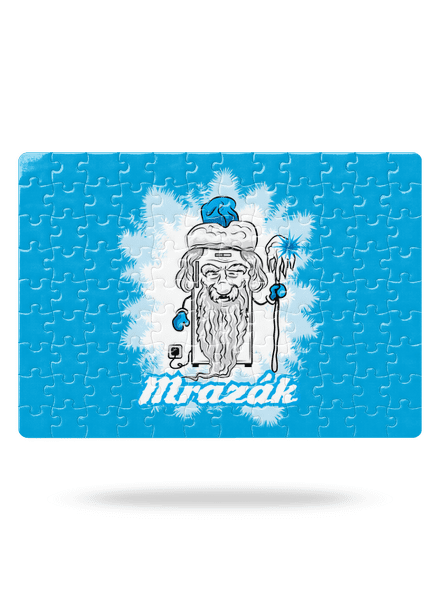 Mrazák puzzle White