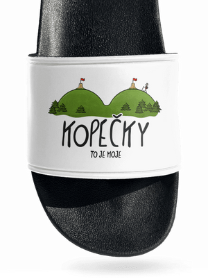 Kopečky pantofle White