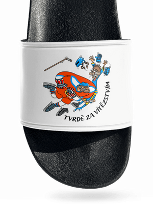 Tvrdě za vítězstvím pantofle White