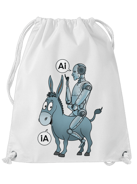 Osel a AI vak White