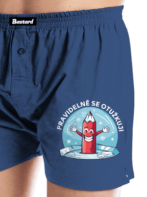 Pravidelně se otužkuji pánské trenky Blue