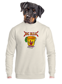 unisex mikina bez kapuce