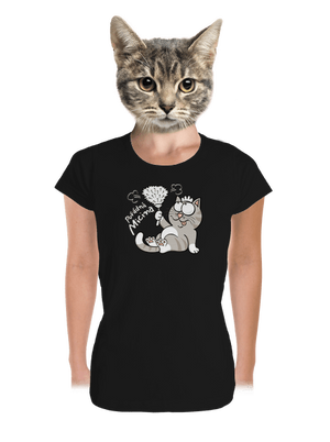 Macek a Micina dámské tričko premium Black