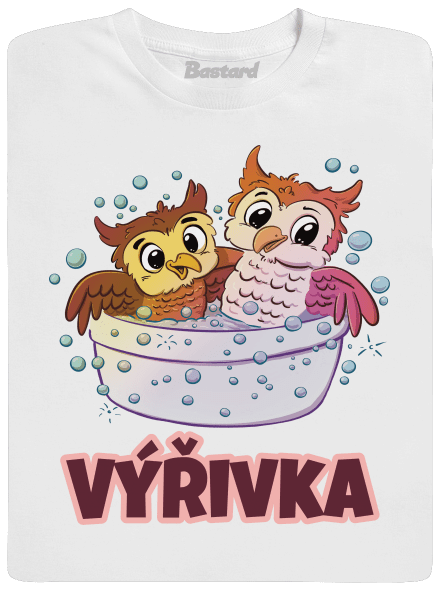 Výřivka dětské tričko White