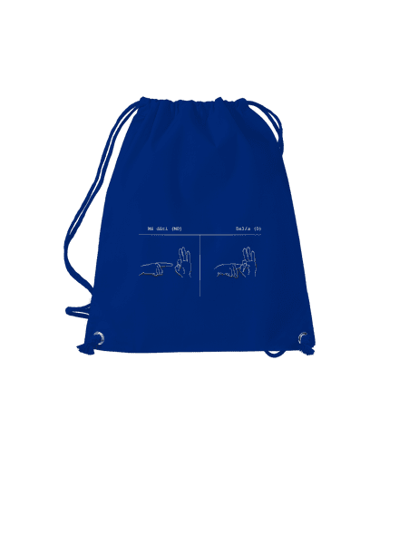 Má dáti dal vak Royal Blue Mal