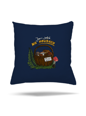 Na houbách polštář Dark Navy