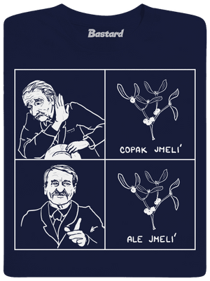 Cimrman: Copak jmelí pánské dlouhý rukáv Navy