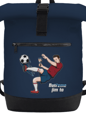 Natřeme jim to - Fotbal batoh French Navy