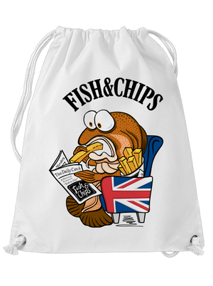 Fish and chips vak White