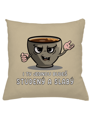 Studená káva polštář Beige