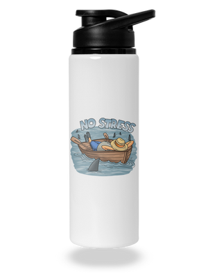 No stress lahev na vodu White