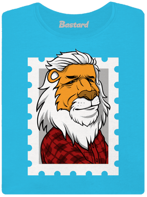 Můj prezident dámské tričko s lemem Blue Atol