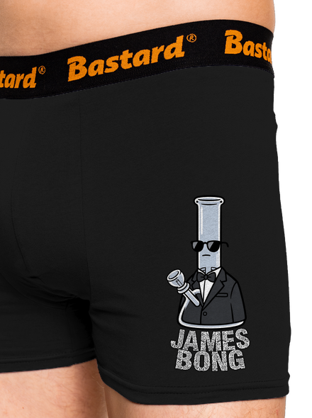 James Bong boxerky Black