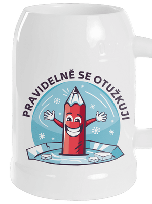 Pravidelně se otužkuji půllitr White