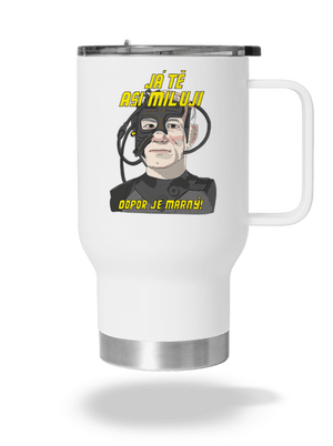 Zamilovaný Borg termohrnek White