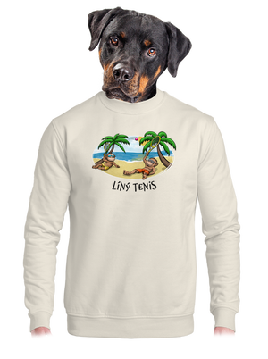 unisex mikina bez kapuce