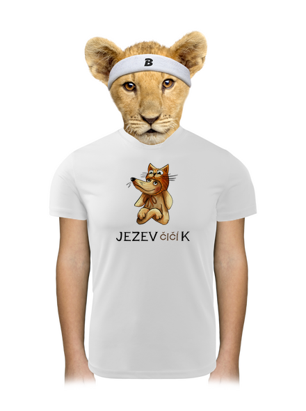 Jezevčičík dětské sportovní tričko White