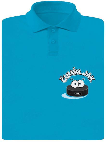 Čumím jak puk pánská polokošile Blue Atol