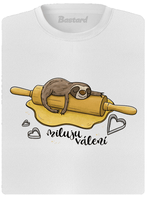 Miluju válení dámské sportovní tričko White