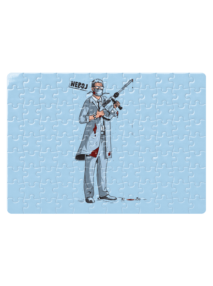 Zubař puzzle White