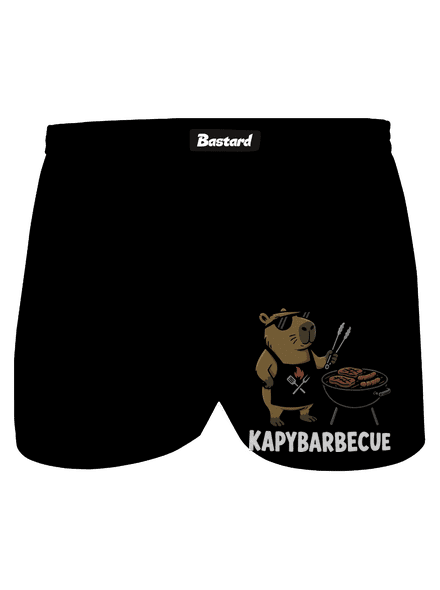 Kapybarbecue pánské trenky Black